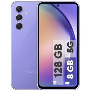 گوشی موبایل سامسونگ مدل Galaxy A54 5G دو سیم کارت ظرفیت 128 گیگابایت و رم 8 گیگابایت به همراه شارژر سامسونگ